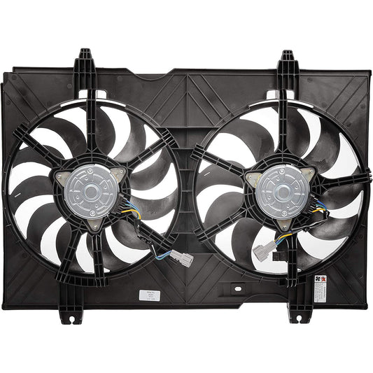 621-571 OE Solutions Series Radiator Fan 4 Cyl., 2.0L Engine Dual fan