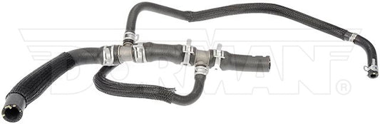 626-649 OE Solutions Series Heater Hose - Black, Rubber, Dual I.D. hose, Direct Fit, Sold individually
