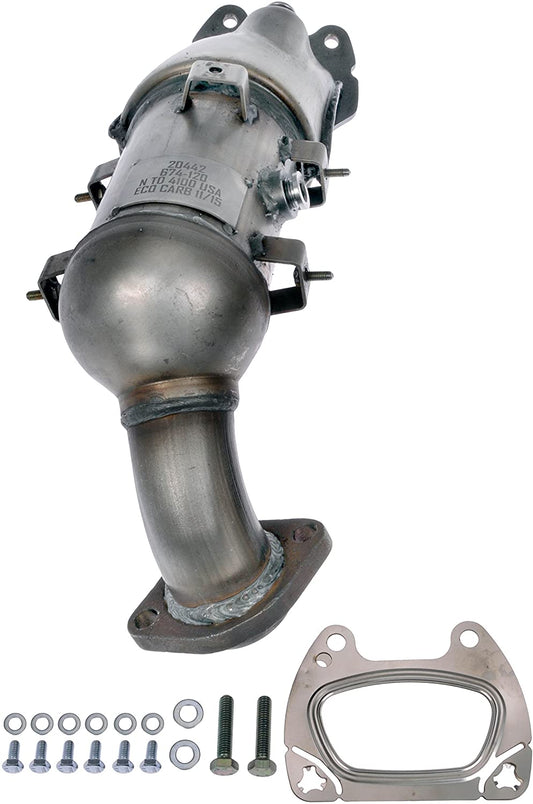 674-120 Front Catalytic Converter, 3.6L, 6Cyl, Federal EPA Standard, 46-State Legal (Cannot ship to CA, CO, NY or ME), OE Solutions Series, Direct Fit