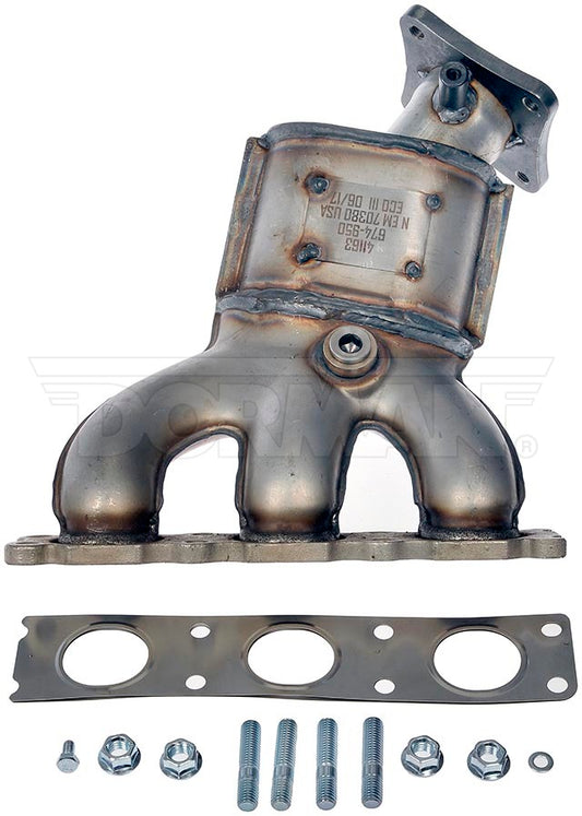 674-950 Passenger Side Catalytic Converter, 3.2L, 6Cyl, Federal EPA Standard, 46-State Legal (Cannot ship to CA, CO, NY or ME), OE Solutions Series, Direct Fit