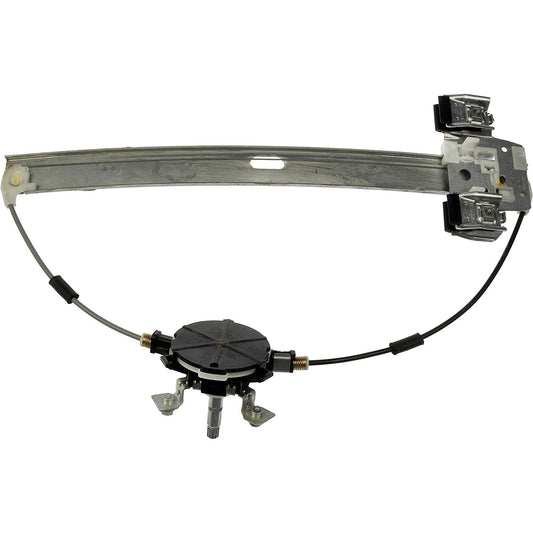 740-075 Front, Driver Side OE Solutions Series Manual Window Regulator, Hand-Crank Type