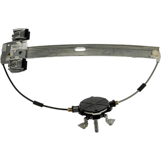 740-076 Front, Passenger Side OE Solutions Series Manual Window Regulator, Hand-Crank Type