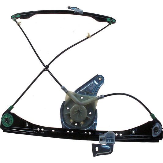 740-588 Coupe, передняя часть, со стороны водителя, ручной стеклоподъемник серии OE Solutions, тип рукоятки