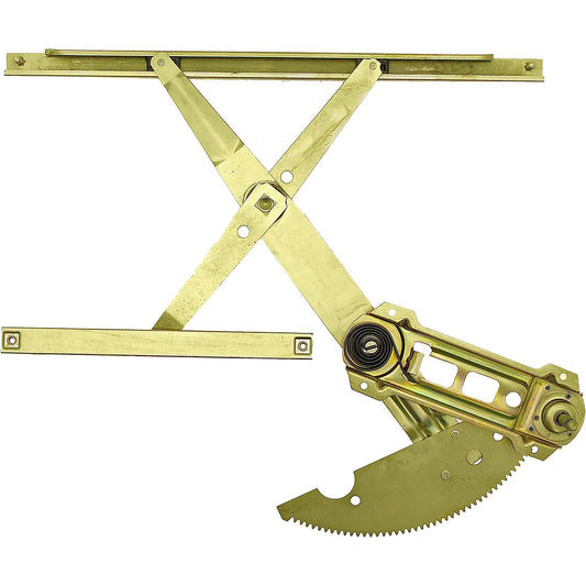 740-836 Front, Driver Side OE Solutions Series Manual Window Regulator, Hand-Crank Type