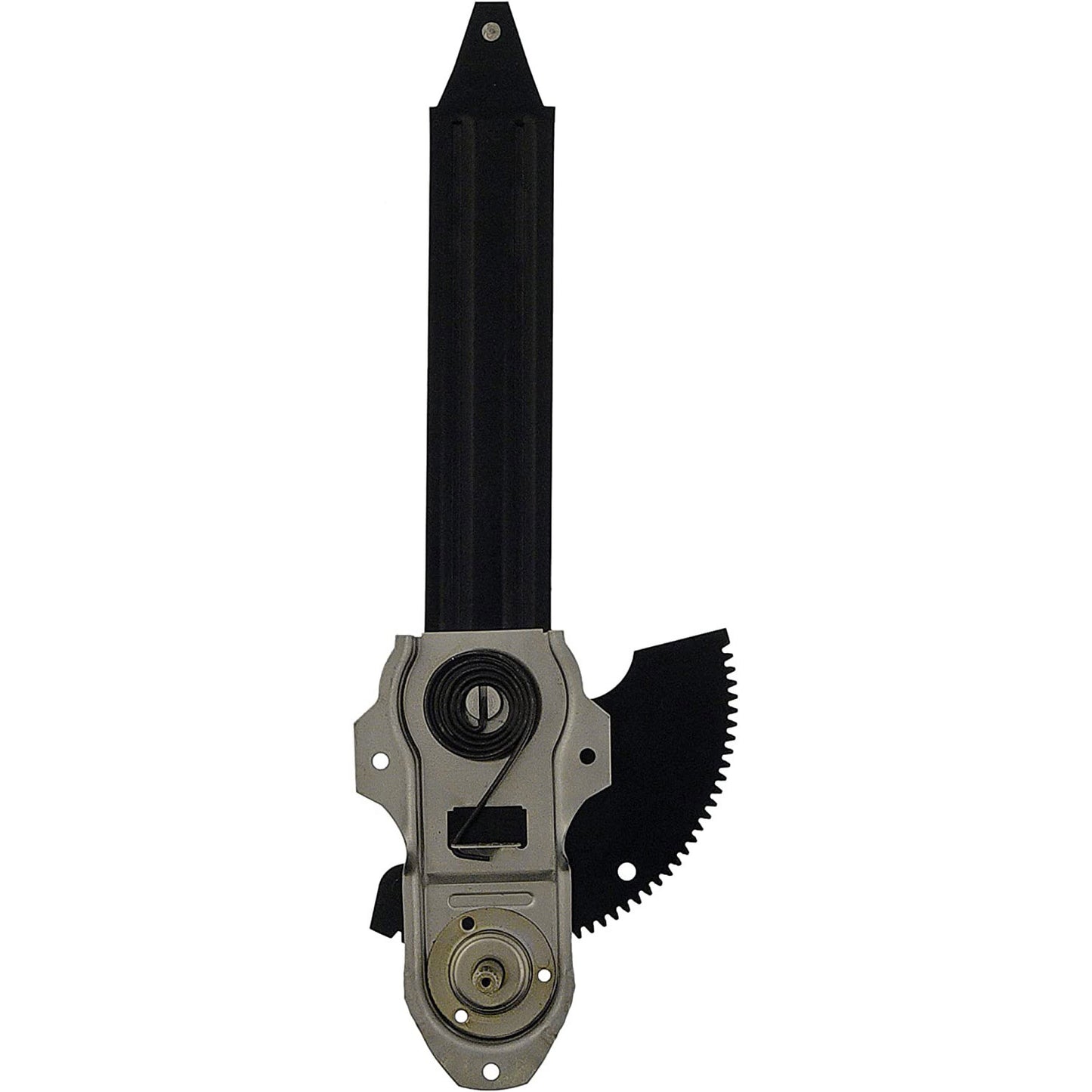 740-866 Front, Driver Side OE Solutions Series Manual Window Regulator, Hand-Crank Type