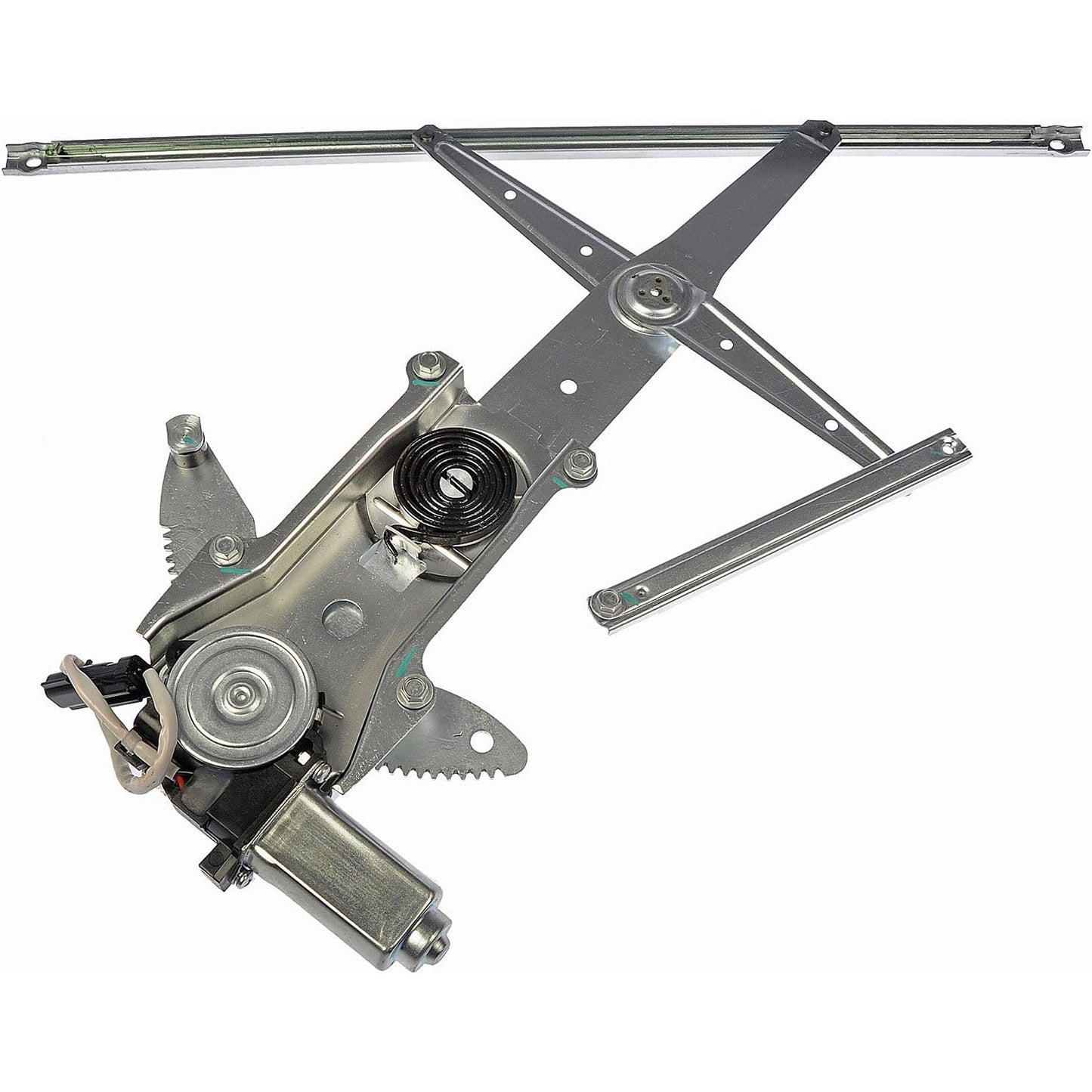 741-162 Convertible Front, Driver Side OE Solutions Series Power Window Regulator, With Motor