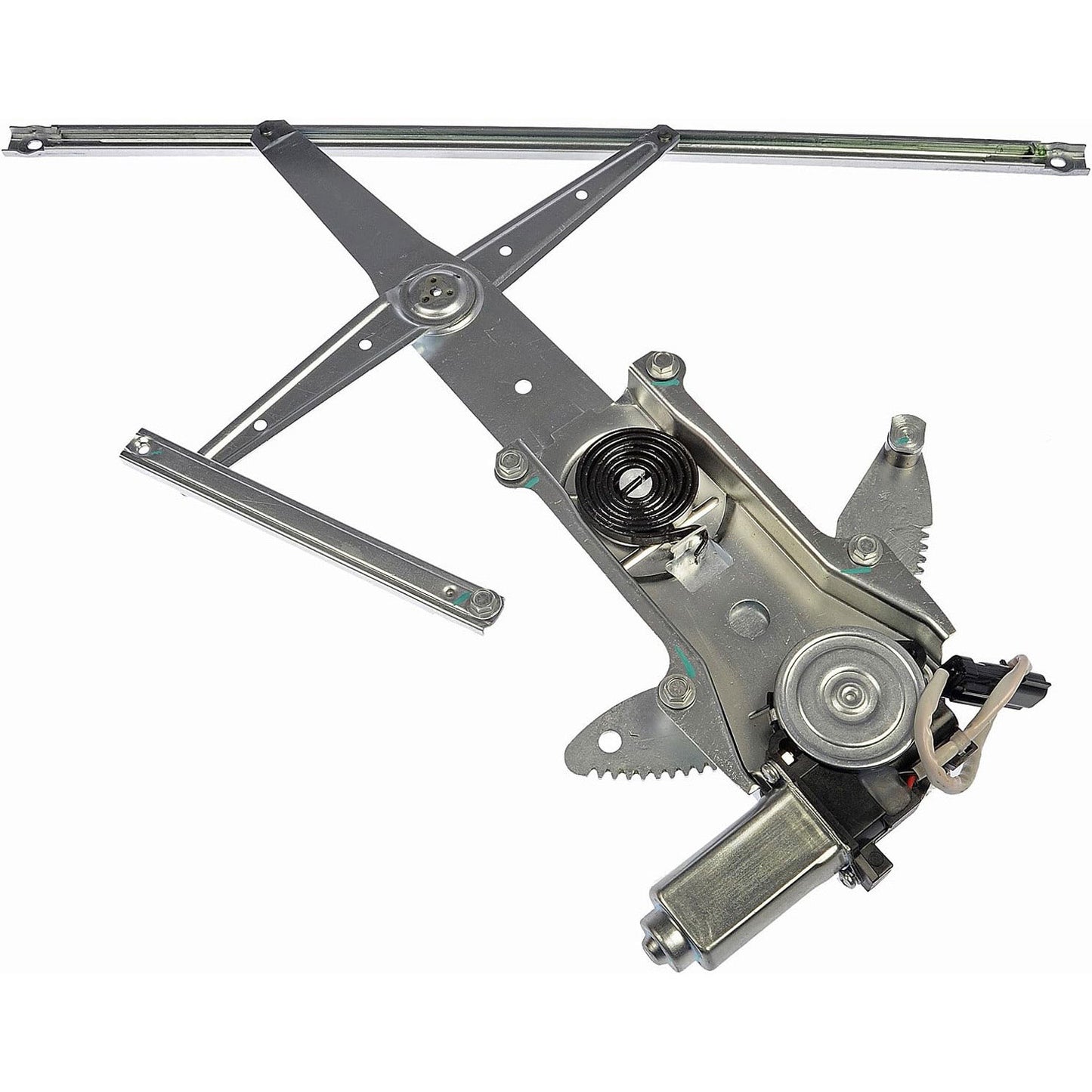 741-163 Convertible Front, Passenger Side OE Solutions Series Power Window Regulator, With Motor