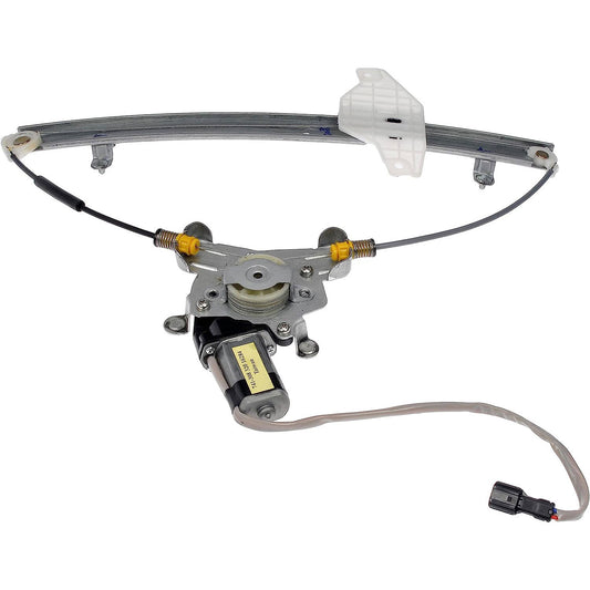 741-308 Sedan Front, Driver Side OE Solutions Series Power Window Regulator, With Motor
