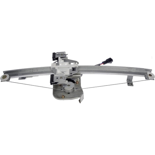 741-389 Extended Cab Pickup Rear, Passenger Side OE Solutions Series Power Window Regulator, With Motor