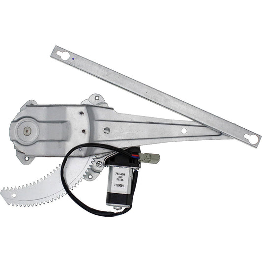 741-698 Задний стеклоподъемник со стороны водителя, серия OE Solutions, с электродвигателем