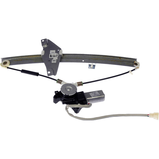741-708 Sedan Front, Driver Side OE Solutions Series Power Window Regulator, With Motor