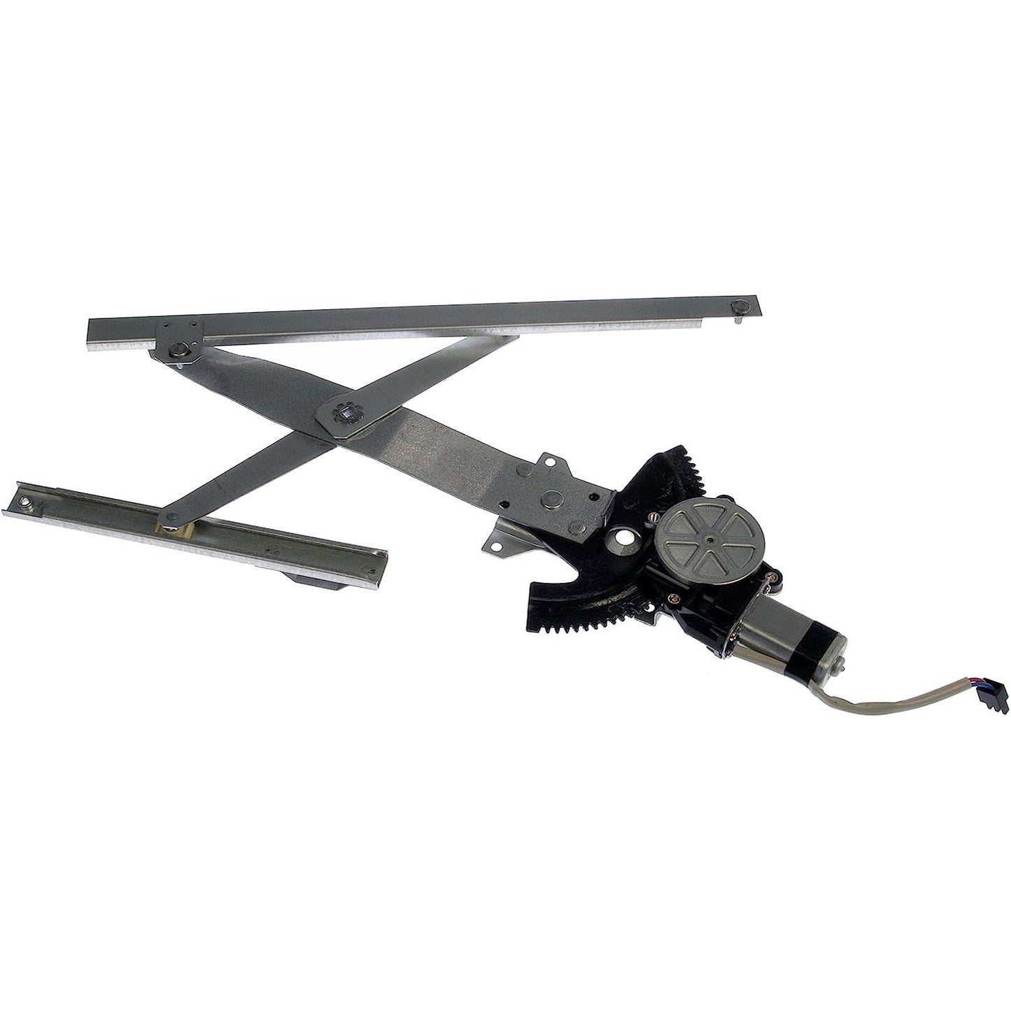 741-758 Sedan Front, Driver Side OE Solutions Series Power Window Regulator, With Motor