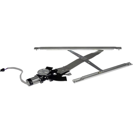 741-759 Coupe Front, Passenger Side OE Solutions Series Power Window Regulator, With Motor