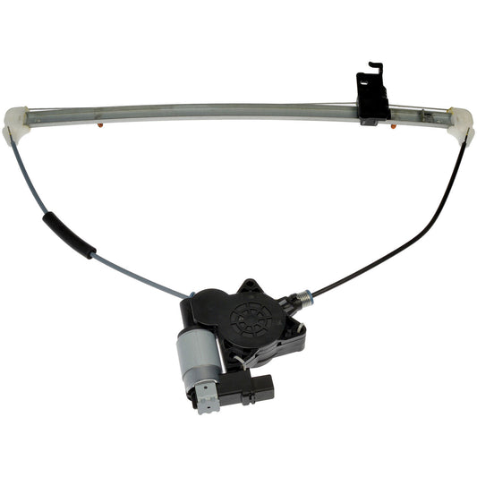 Задний стеклоподъемник 748-125 со стороны водителя, серия OE Solutions, с электроприводом, с мотором