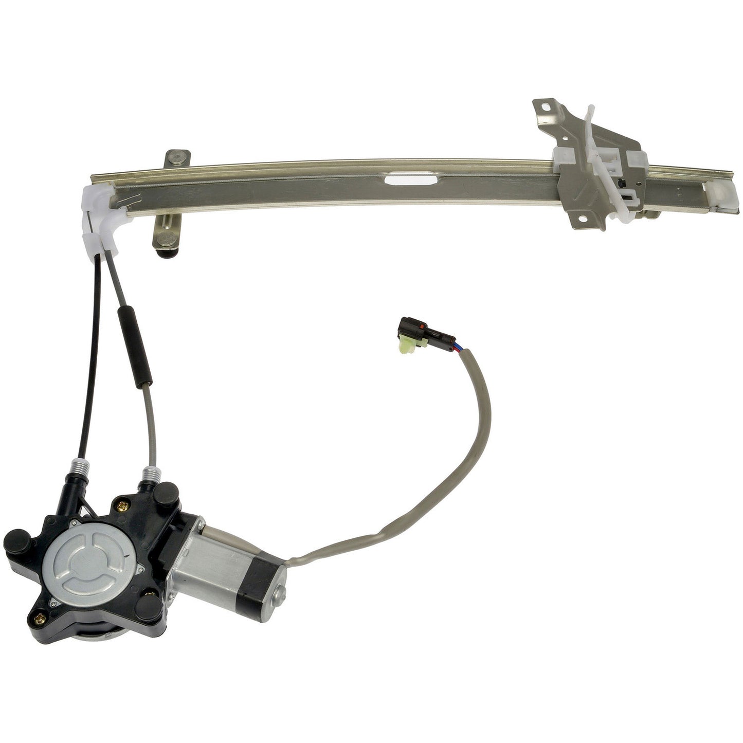 Задний стеклоподъемник со стороны водителя 748-372, с электроприводом, серия OE Solutions, с мотором