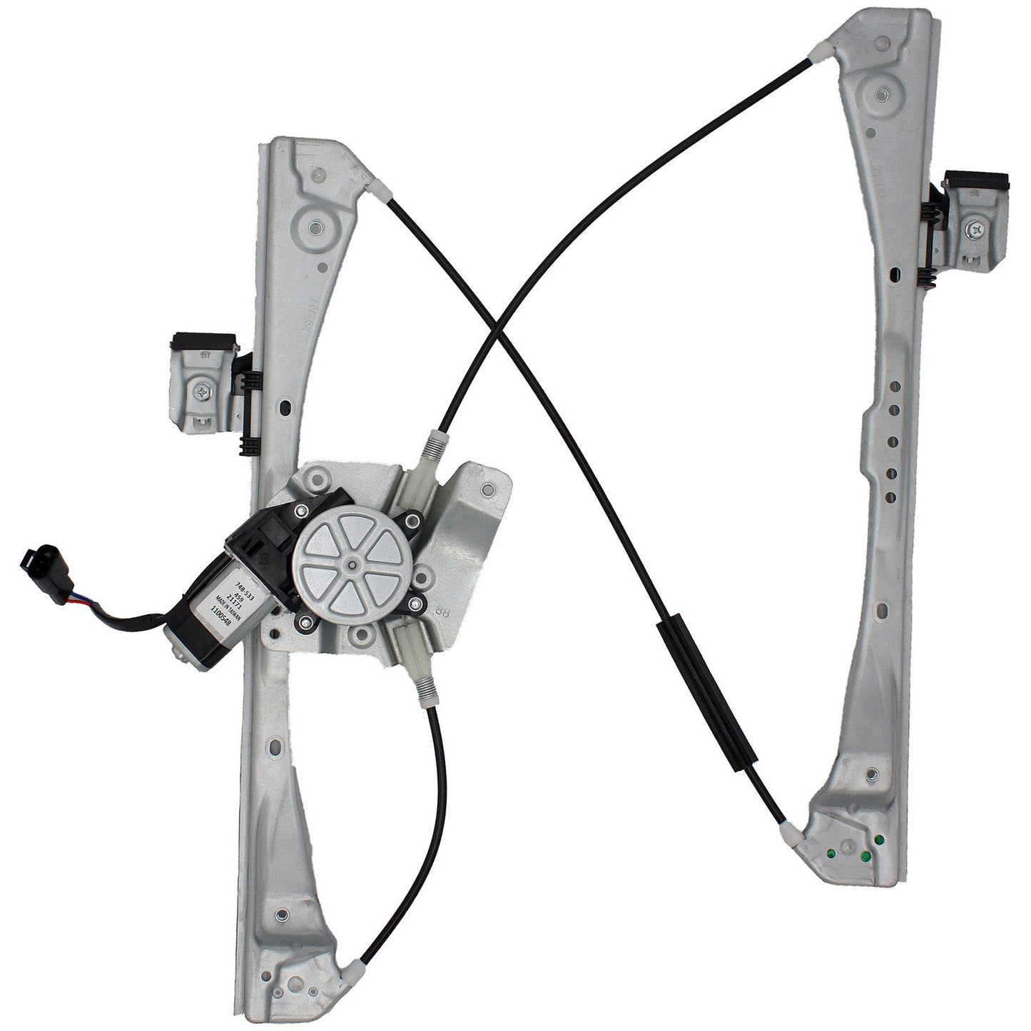 748-533 Front, Passenger Side OE Solutions Series Power Window Regulator, With Motor