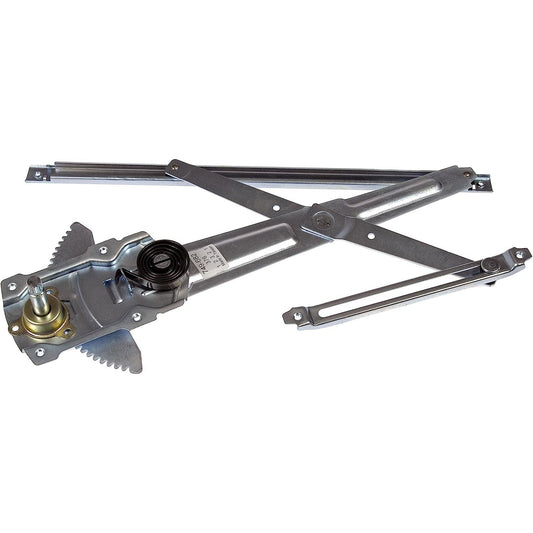 749-682 Front, Driver Side OE Solutions Series Manual Window Regulator, Hand-Crank Type