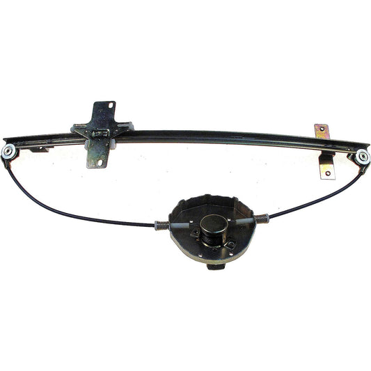 749-793 Rear, Passenger Side OE Solutions Series Manual Window Regulator, Hand-Crank Type
