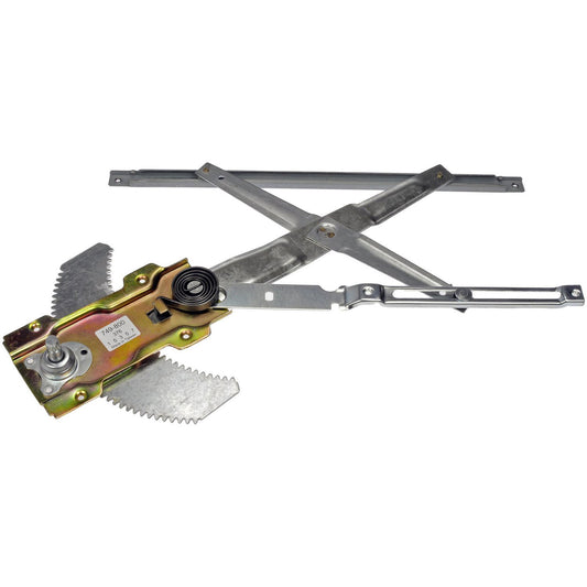 749-800 Front, Driver Side OE Solutions Series Manual Window Regulator, Hand-Crank Type
