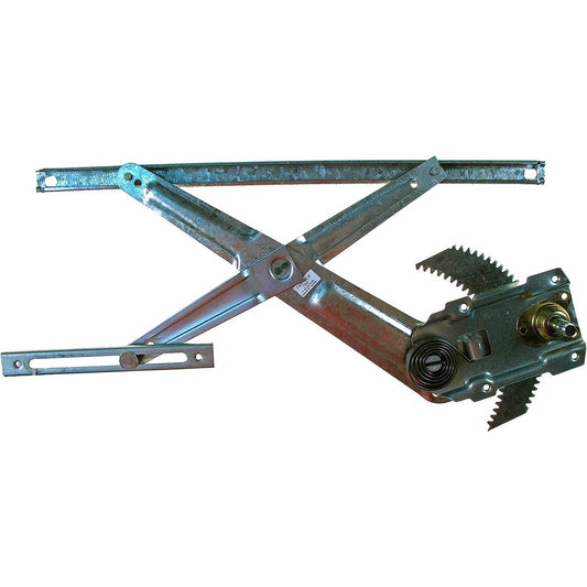 749-802 Front, Driver Side OE Solutions Series Manual Window Regulator, Hand-Crank Type