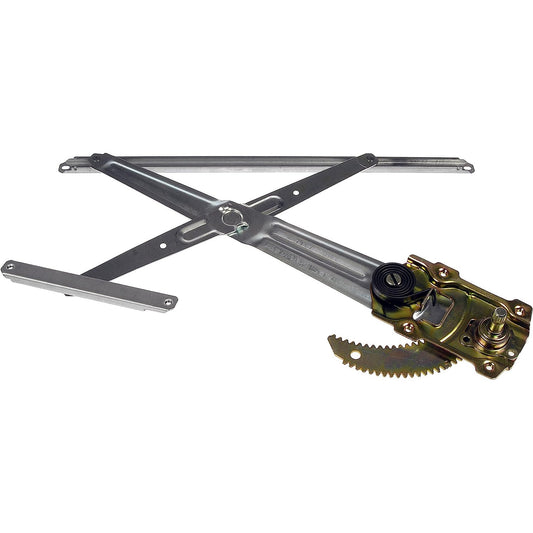 749-821 Front, Passenger Side OE Solutions Series Manual Window Regulator, Hand-Crank Type