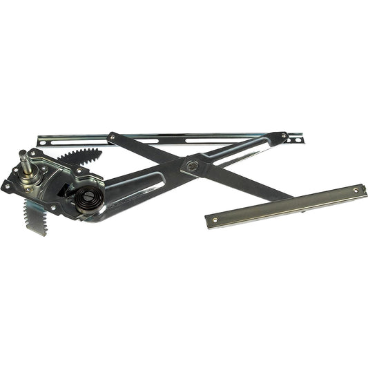 749-843 Front, Passenger Side OE Solutions Series Manual Window Regulator, Hand-Crank Type