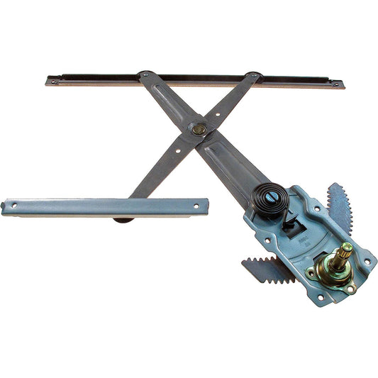 749-864 Front, Driver Side OE Solutions Series Manual Window Regulator, Hand-Crank Type