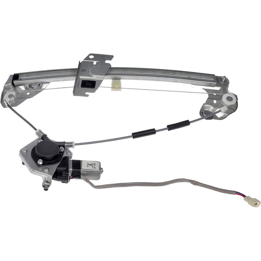 751-099 Coupe Front, Passenger Side OE Solutions Series Power Window Regulator, With Motor