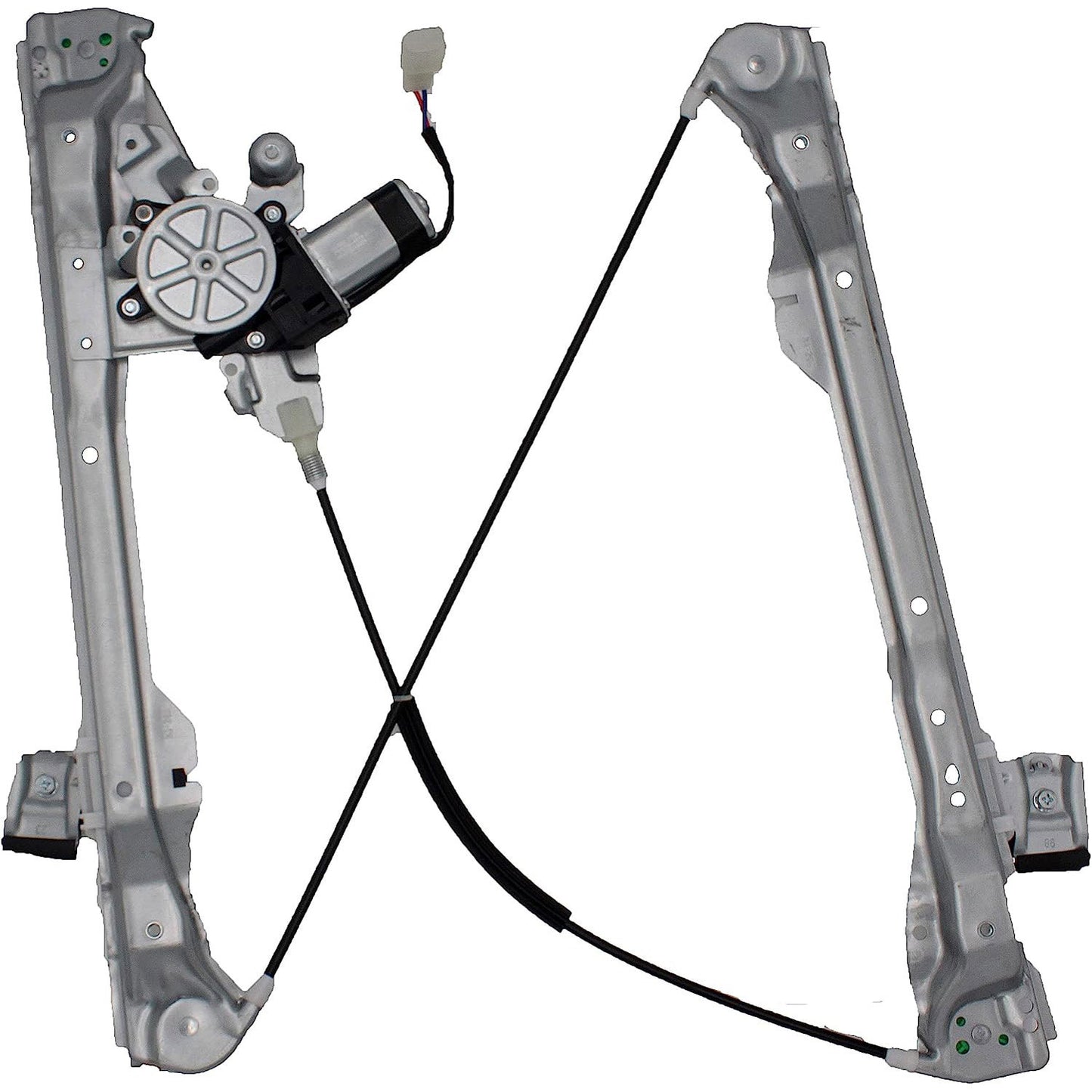 751-228 Front, Driver Side OE Solutions Series Power Window Regulator, With Motor