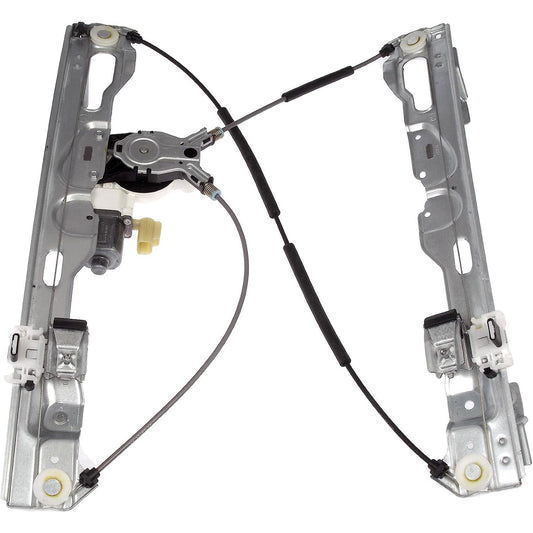 751-250 Crew Cab Pickup Rear, Driver Side OE Solutions Series Power Window Regulator, With Motor