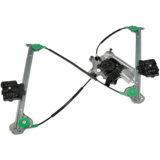 751-258 Front, Driver Side OE Solutions Series Power Window Regulator, With Motor