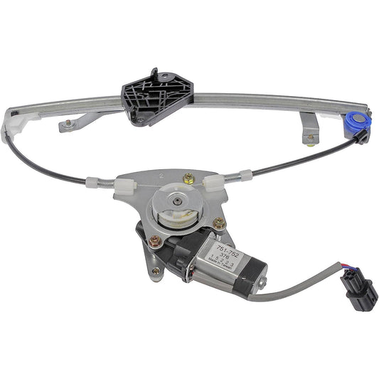 751-752 Rear, Passenger Side OE Solutions Series Power Window Regulator, With Motor