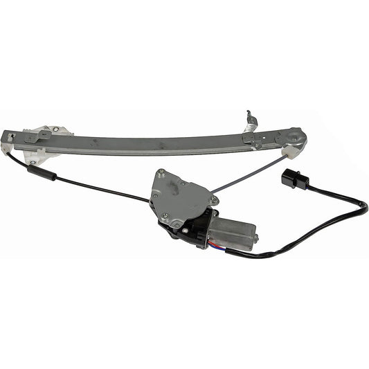 751-753 Rear, Driver Side OE Solutions Series Power Window Regulator, With Motor