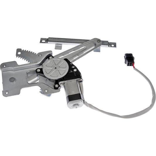 751-782 Rear, Driver Side OE Solutions Series Power Window Regulator, With Motor
