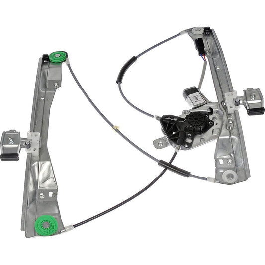 751-784 Front, Driver Side OE Solutions Series Power Window Regulator, With Motor