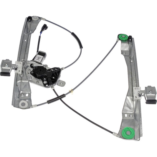751-785 Front, Passenger Side OE Solutions Series Power Window Regulator, With Motor