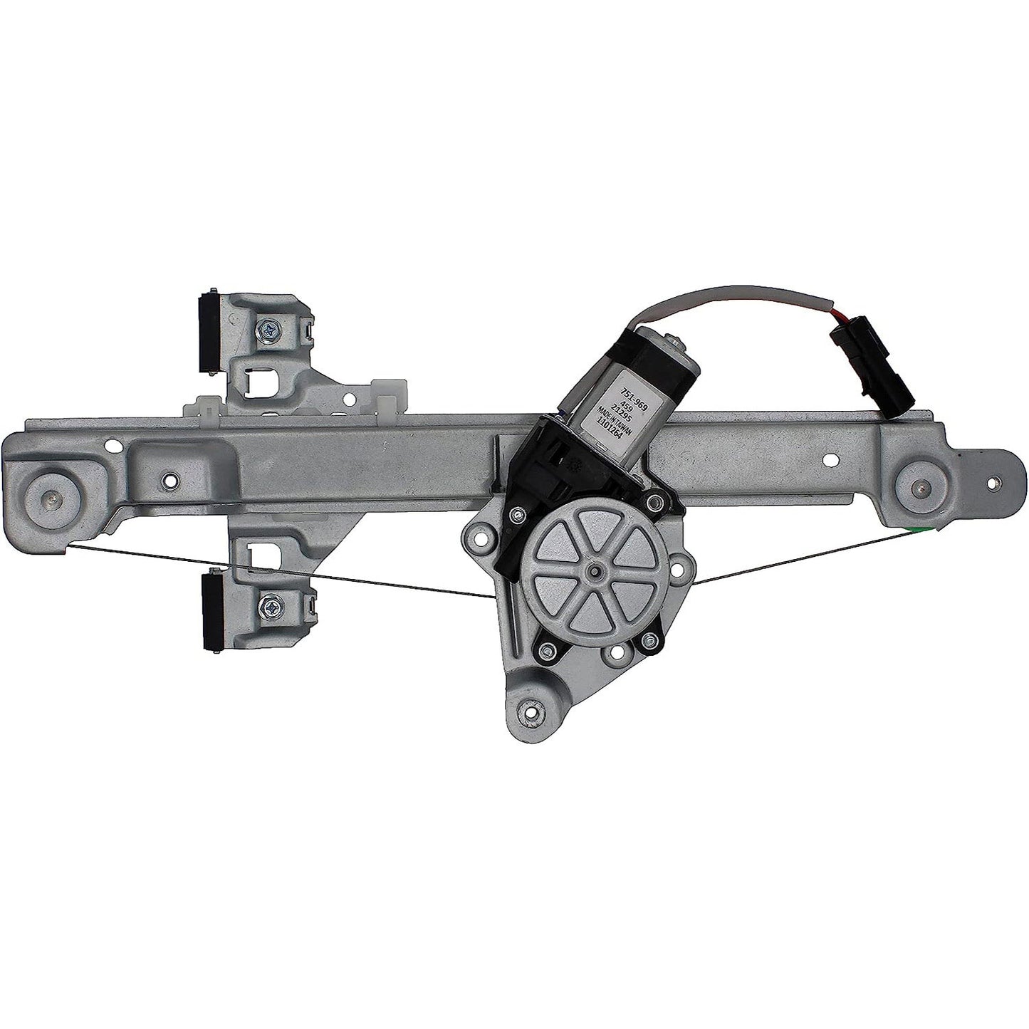 751-969 Rear, Passenger Side OE Solutions Series Power Window Regulator, With Motor