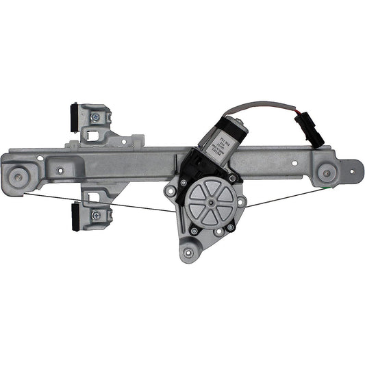 751-969 Rear, Passenger Side OE Solutions Series Power Window Regulator, With Motor