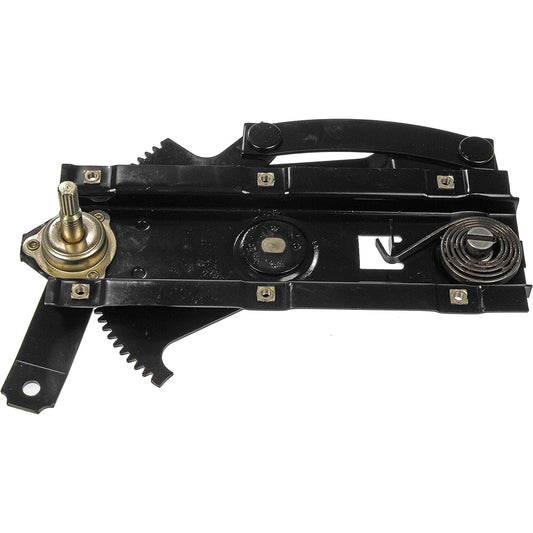 752-129 Rear, Passenger Side OE Solutions Series Manual Window Regulator, Hand-Crank Type