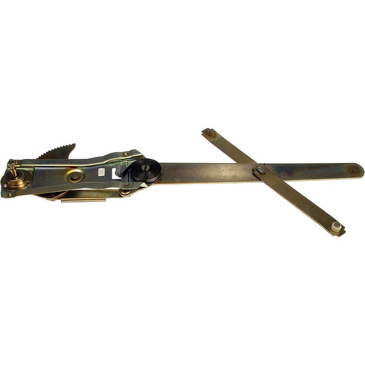 752-135 Front, Passenger Side OE Solutions Series Manual Window Regulator, Hand-Crank Type