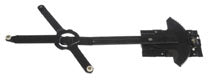 752-141 Front, Passenger Side OE Solutions Series Manual Window Regulator, Hand-Crank Type