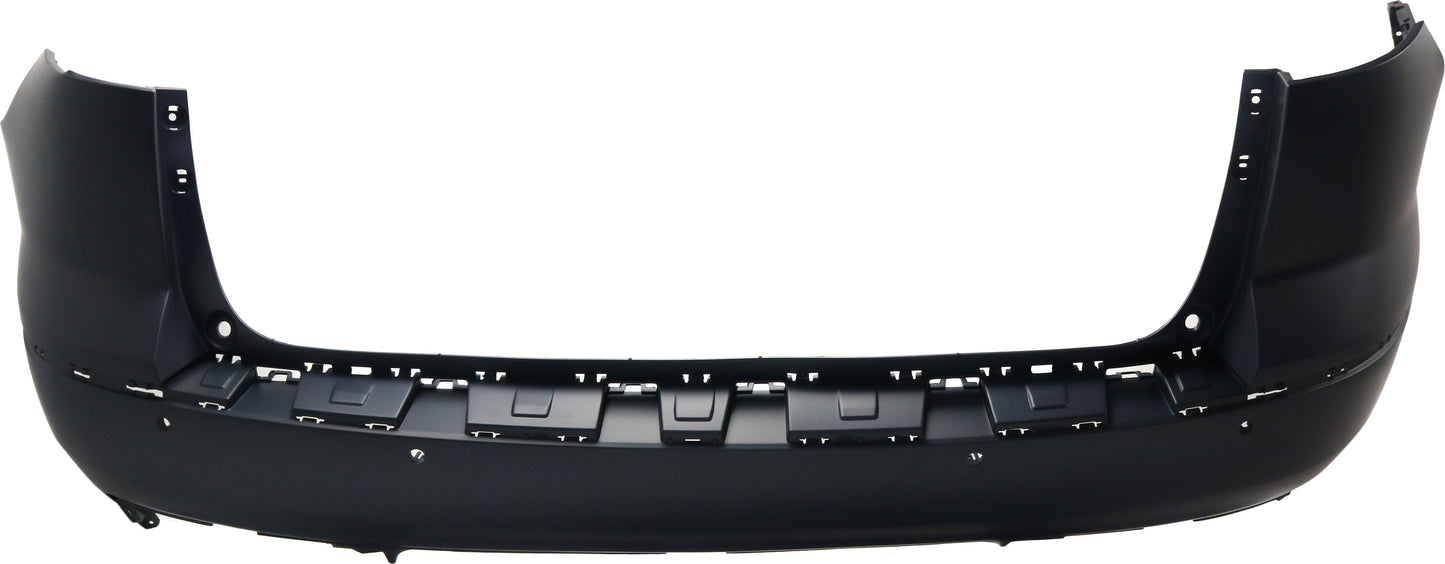 Rear Primed Bumper Cover, With Park and Object Sensor Holes, CAPA Certified