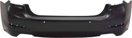 Rear Primed Bumper Cover, For Models without M Package and Park Distance Control Sensor and without Luxury Package and Park Assist System, CAPA Certified
