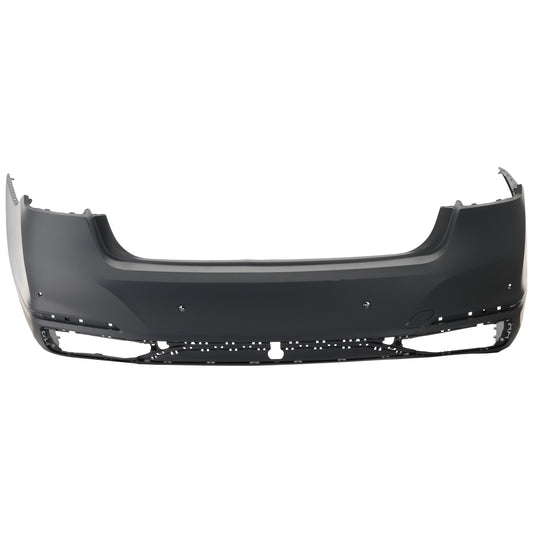 Rear Primed Bumper Cover, For Models without M Package, without Park Assist System