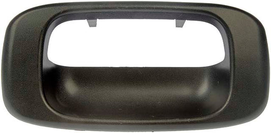 76106 Help Series Tailgate Handle Bezel, Smooth Black Plastic