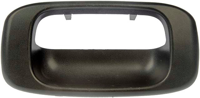 76106 Help Series Tailgate Handle Bezel, Smooth Black Plastic
