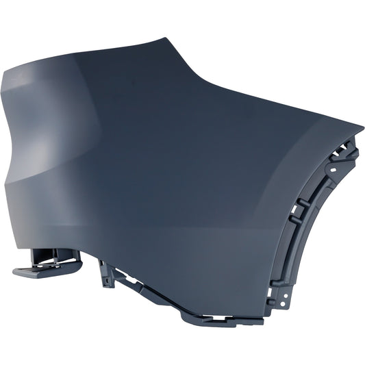 Задний бампер со стороны пассажира, грунтованный пластик