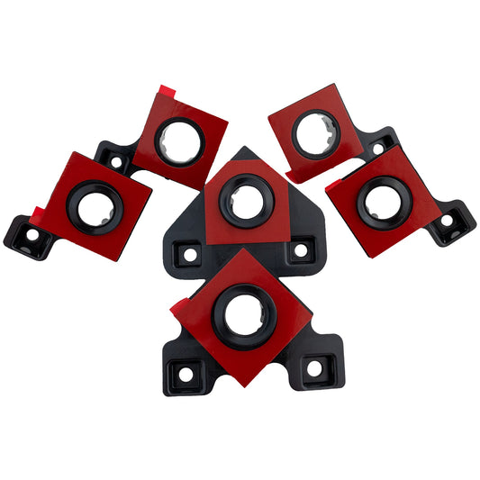 Rear, Driver and Passenger Side Bumper Bracket, Base Model, 4 Cyl., 2.0L Engine