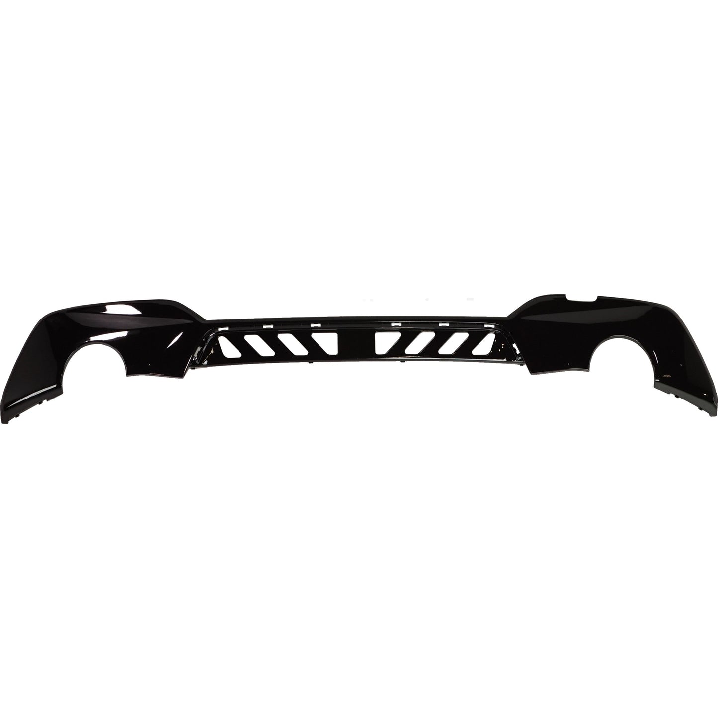 Rear, Driver or Passenger Side Bumper Trim, Black, Base Model