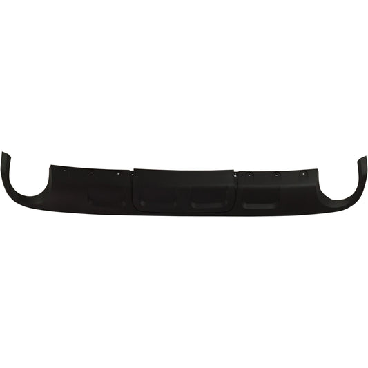 Rear, Lower Valance, Valance Panel, Painted Black